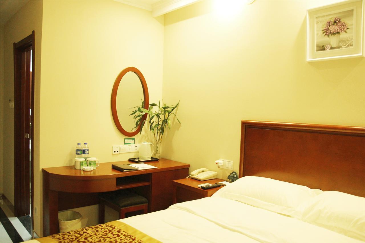 Greentree Inn Fujian Fuzhou Jinshan Wanda Pushang Avenue Business Hotel Фучжоу Екстериор снимка