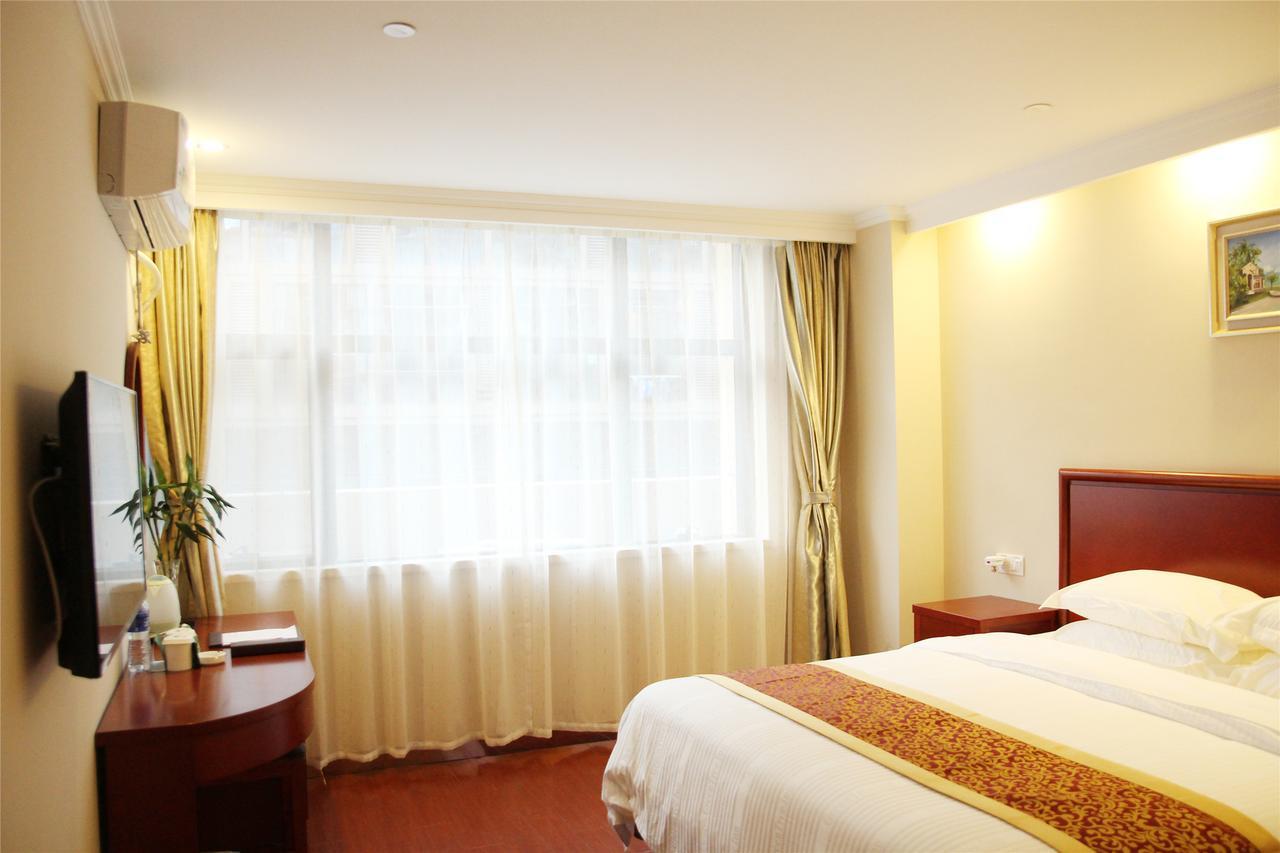 Greentree Inn Fujian Fuzhou Jinshan Wanda Pushang Avenue Business Hotel Фучжоу Екстериор снимка