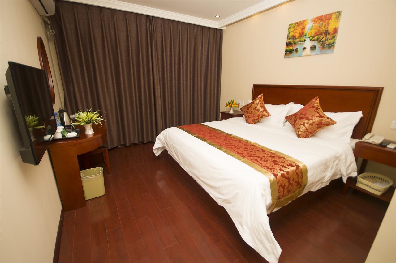 Greentree Inn Fujian Fuzhou Jinshan Wanda Pushang Avenue Business Hotel Фучжоу Екстериор снимка