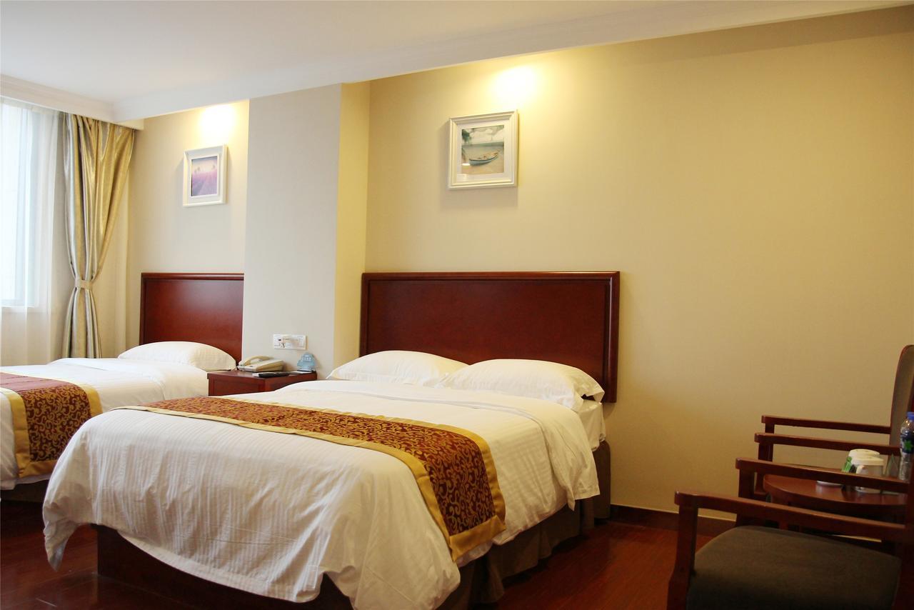 Greentree Inn Fujian Fuzhou Jinshan Wanda Pushang Avenue Business Hotel Фучжоу Екстериор снимка